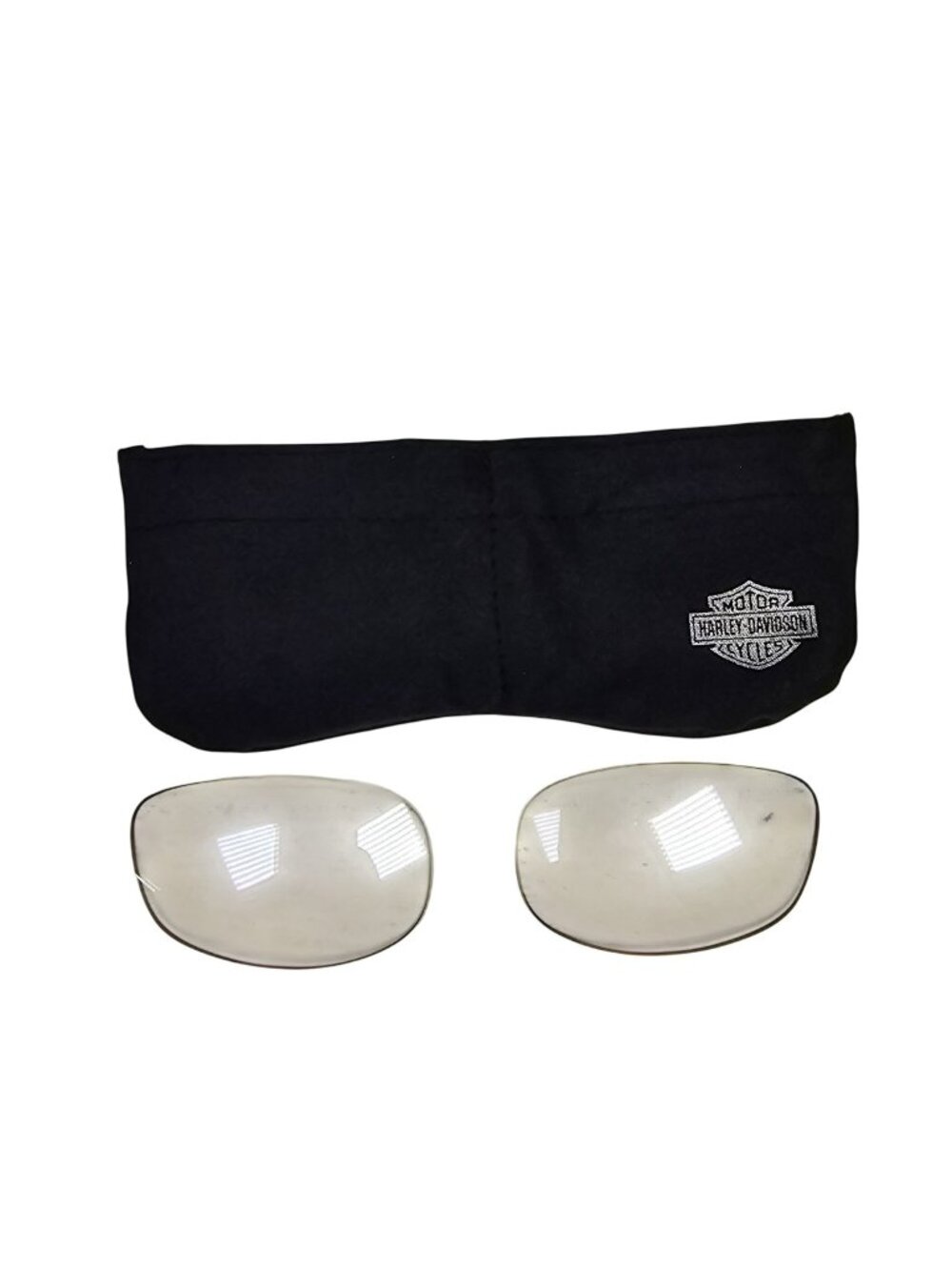 Harley-Davidson Replacement Sunglass Lenses w/ Black Soft Case -Light Brown Tint